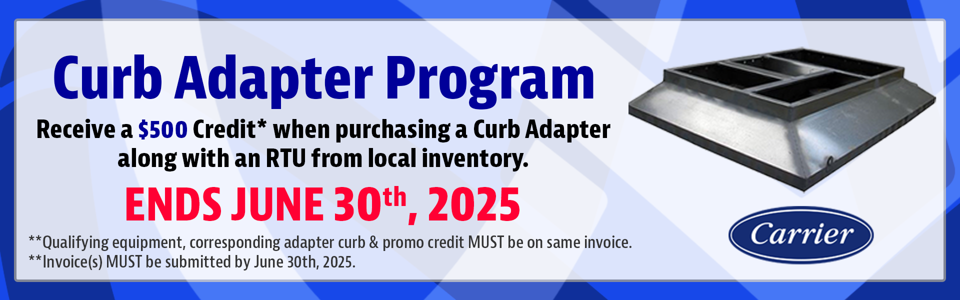 Minnesota Airs Spring Promotion Curb Adapters